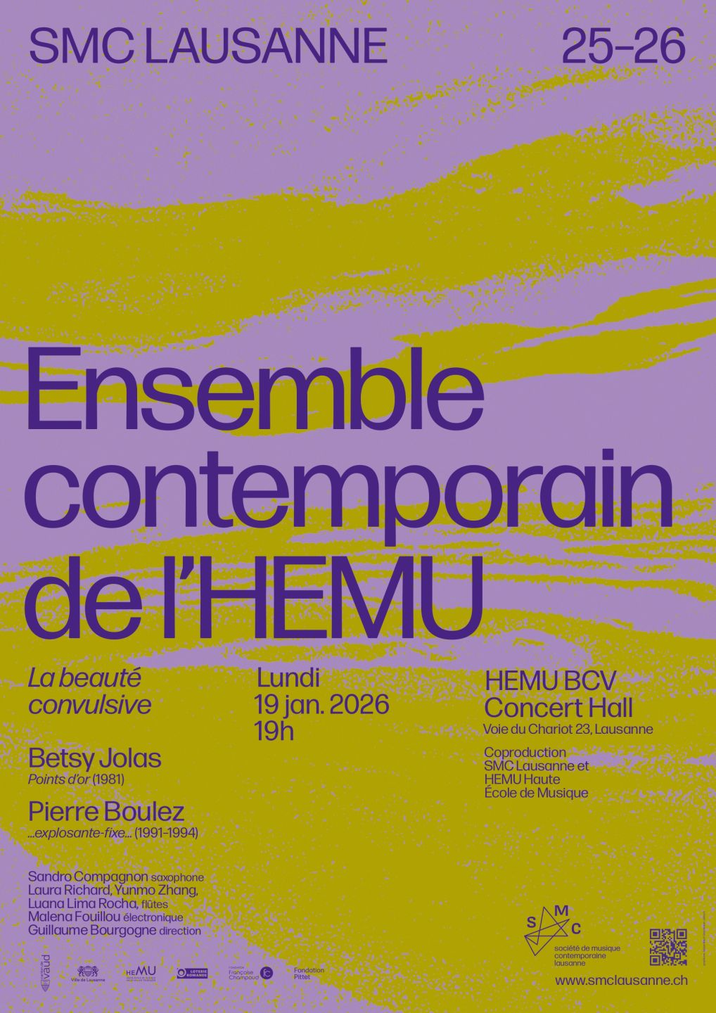 Affiche du programme