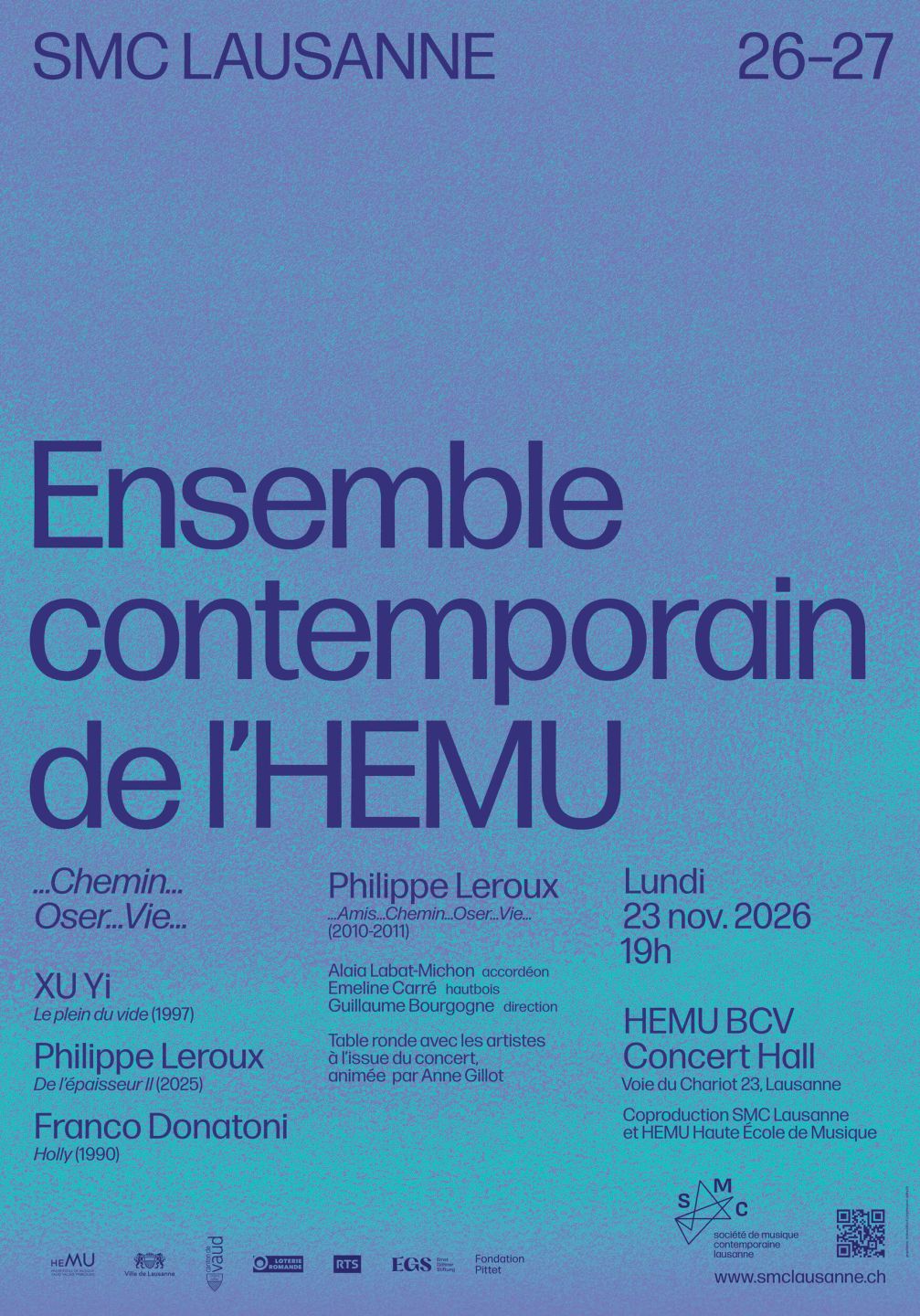 Affiche du programme